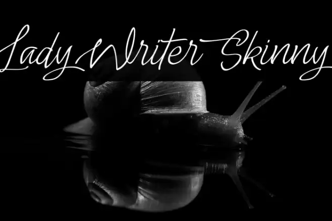 Lady Writer Skinny Example 1