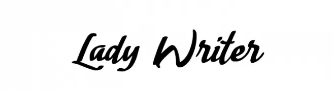 Lady Writer  les polices de caractères gratuit tlcharger
