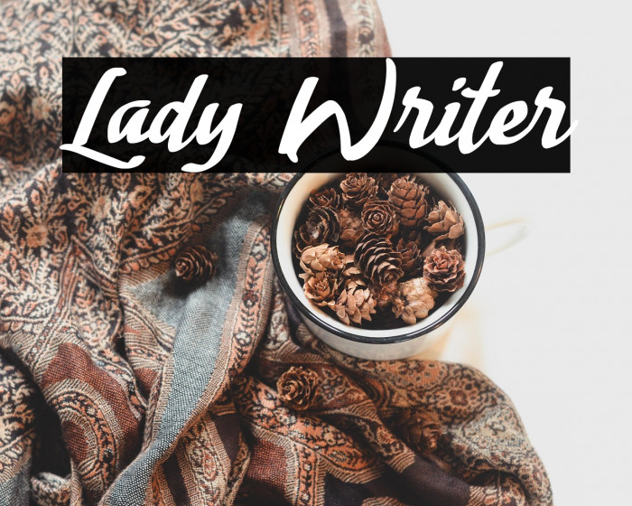 Lady Writer Example 1