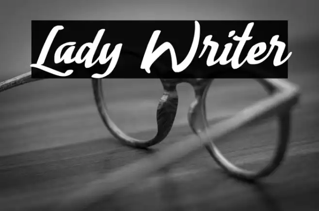 Lady Writer Example 2