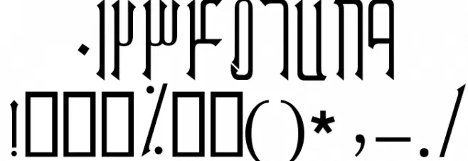 Lady Font OTHER CHARS