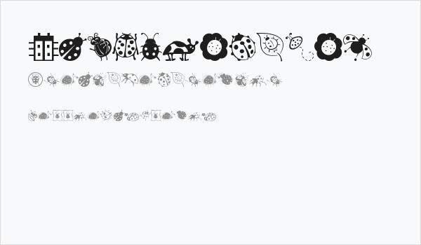 Ladybug Dings Business Card