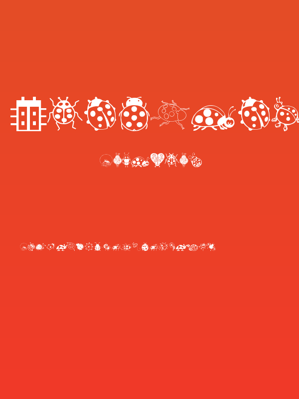 Ladybug Dings Poster