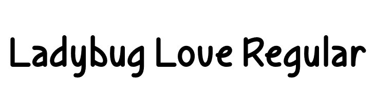 Ladybug Love Regular  baixar fontes gratis