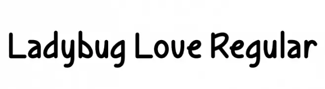 Ladybug Love Regular  les polices de caractères gratuit tlcharger