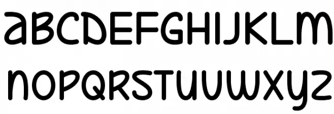 LadybugLoveDemo-Regular フォント 大文字