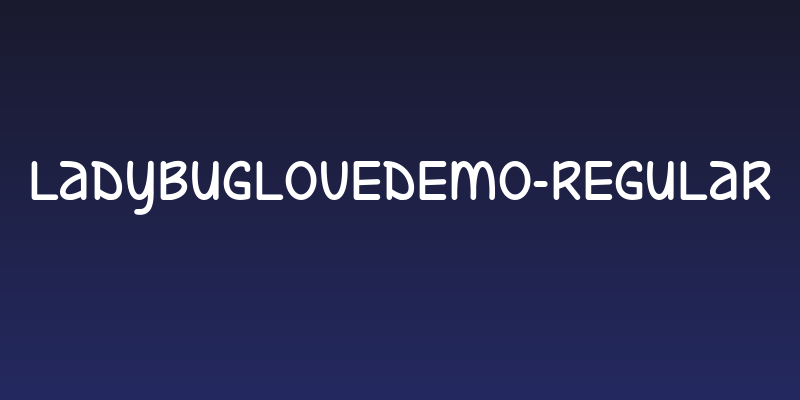 LadybugLoveDemo-Regular Social Header