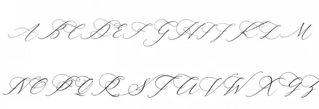 Ladyday Italic Шрифта ВЕРХНИЙ
