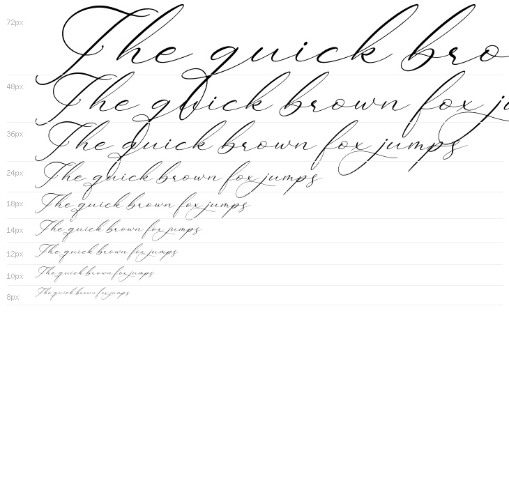 Ladyday Italic Waterfall