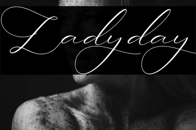 Ladyday Font examples