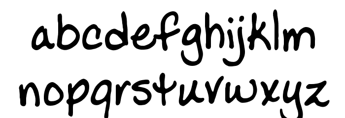 Ladylike BB Font LOWERCASE