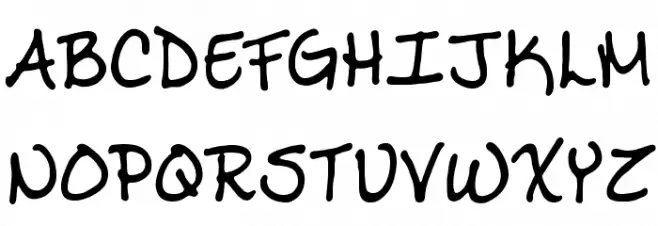 LadylikeBB Schriftart Groß