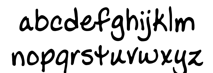 LadylikeBB Font LOWERCASE