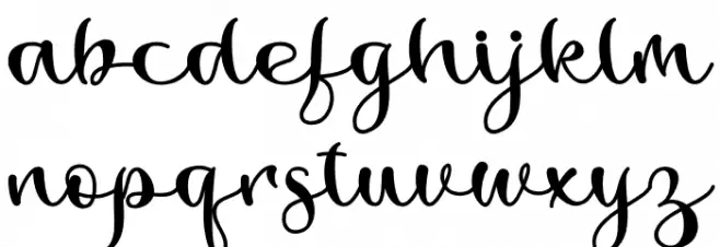 Ladysta - Personal Use 字体 小写