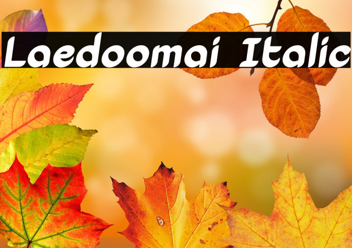 Laedoomai Italic Example 2