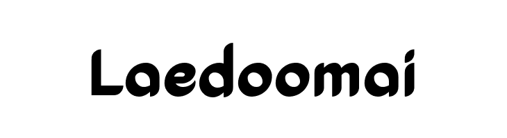 Laedoomai  font caratteri gratis