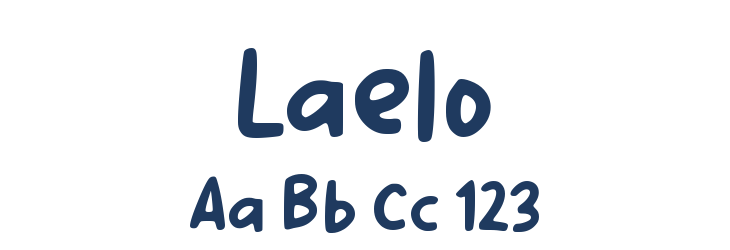 Laelo Font Preview