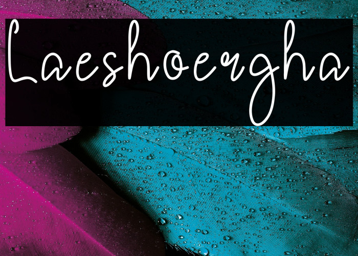 Laeshoergha Example 1