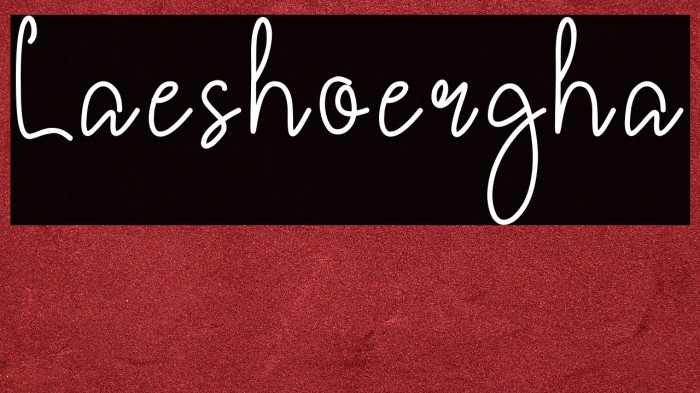 Laeshoergha Example 2