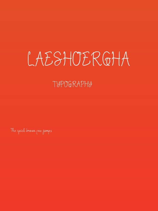 Laeshoergha Poster