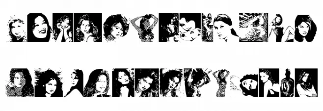 LaetitiaBats2 Schriftart Kleinbuchstaben