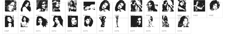 LaetitiaBats Character Map