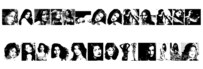 LaetitiaBats Font LOWERCASE