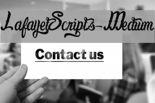 LafayetScripts-Medium Font examples