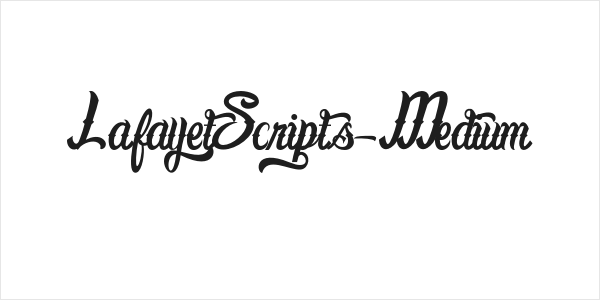 LafayetScripts-Medium Logo