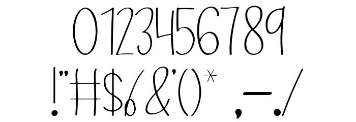 Lafitte-Regular Font OTHER CHARS