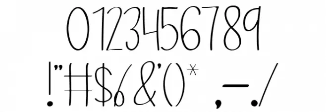 Lafitte Regular Font OTHER CHARS