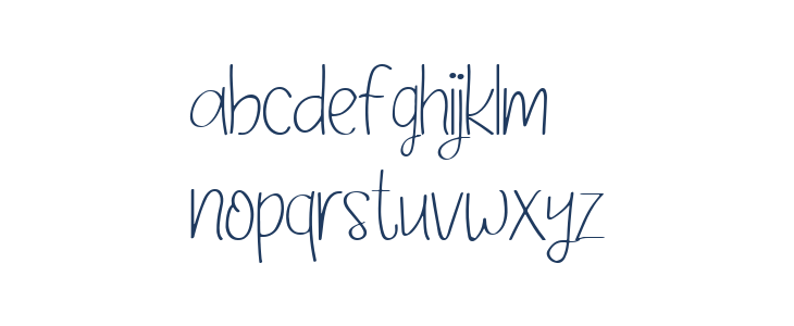 Lafitte Regular Lowercase