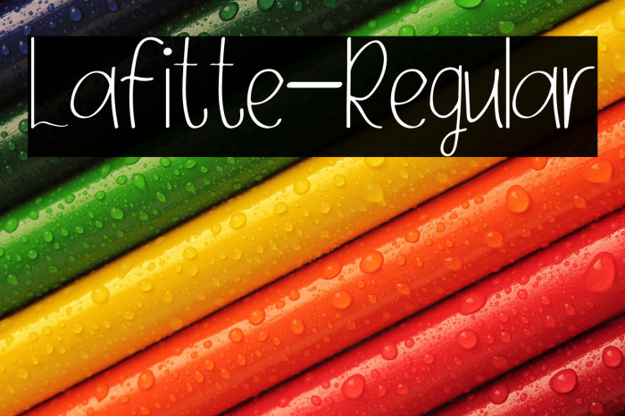 Lafitte-Regular Example 1