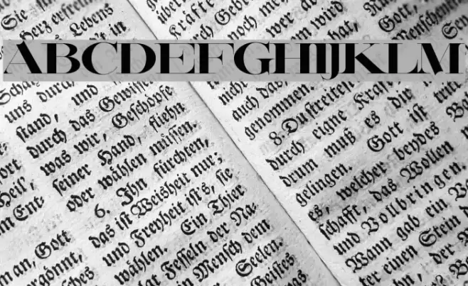 Lafitte Font examples