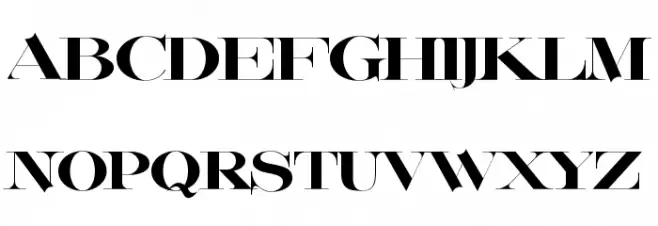 Lafitte Font LOWERCASE