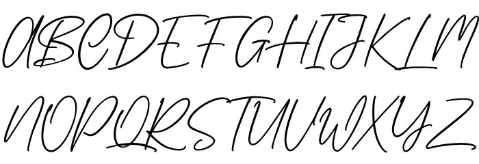 Lafoyettes Free Regular Font OTHER CHARS