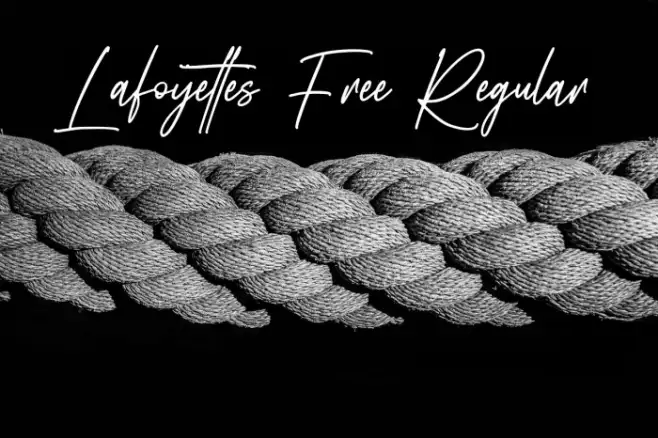 Lafoyettes Free Regular Example 1