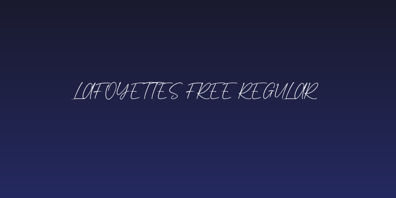 Lafoyettes Free Regular Social Header