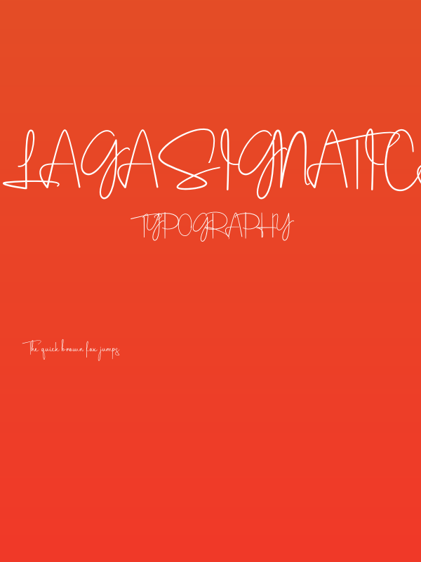 Laga Signatica Poster