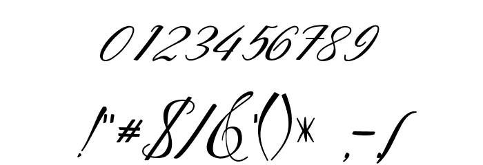 Lagena Font OTHER CHARS