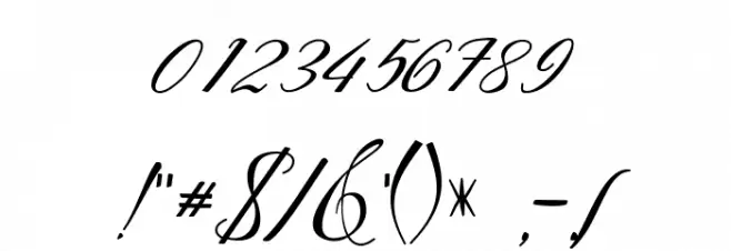 Lagena Font OTHER CHARS