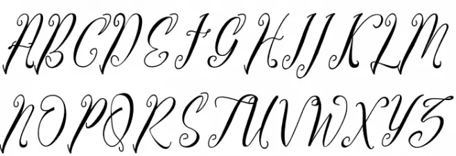 Lagena Schriftart Groß