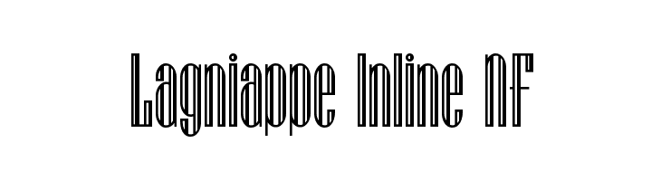 Lagniappe Inline NF Font