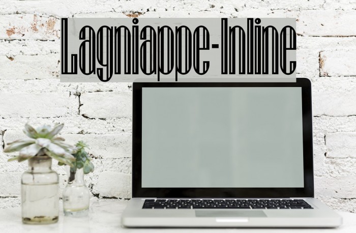 Lagniappe-Inline Font examples