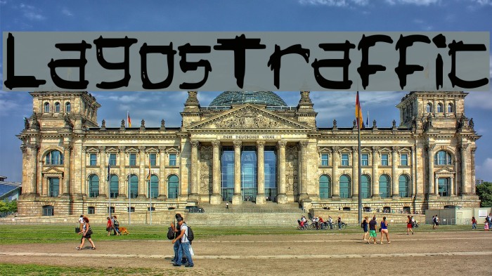 LagosTraffic Font examples