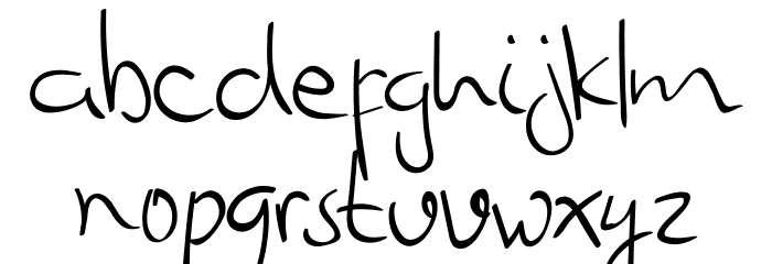 Laguna Beach Font Litere mici