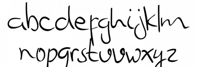 Laguna Beach Font Litere mici