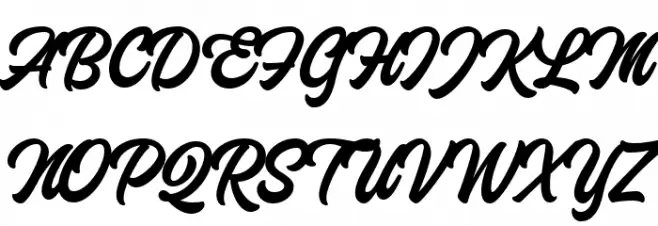 Laguna Hills DEMO フォント 大文字
