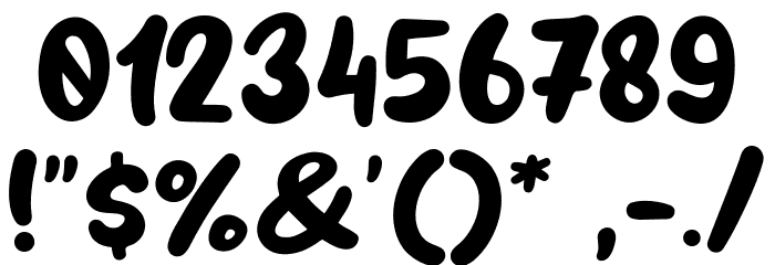 Laguna Smile Font OTHER CHARS