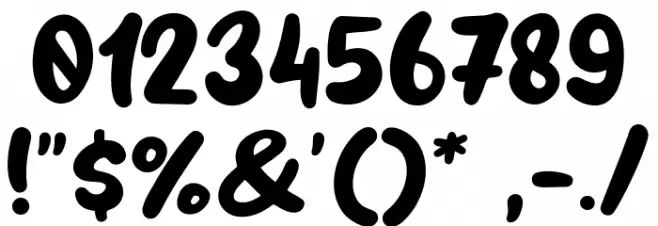 Laguna Smile Font OTHER CHARS